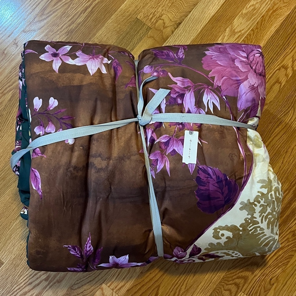 Anthropologie Velvet Orla Quilt Size Queen NWT - Picture 8 of 13